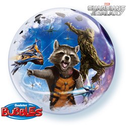 Balon Bubble 22"/56cm Guardians of the Galaxy, Qualatex 32245
