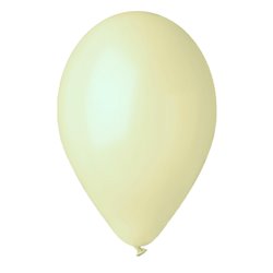 Ivory 59 Latex Balloons , 10 inch (26 cm), Gemar G90.59, Pack Of 100 pieces