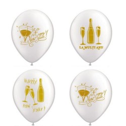 Latex Balloons Printed with Party - 10"/26cm, Radar GI.PARTY
