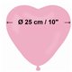 Baloane latex in forma de inima, Diametru 25 cm, Rose 06, Gemar CR.06, set 100 buc