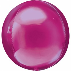 Balon folie orbz Bright Pink - 38 x 40 cm, 28206