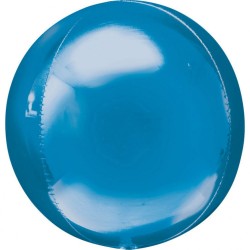 Orbz Blue Foil Balloon - 38 x 40 cm, 28204
