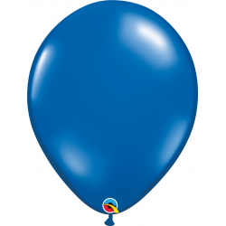 Balon Latex Sapphire Blue, 16 inch (41 cm), Qualatex 43900, set 50 buc
