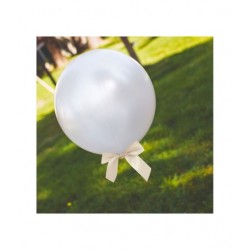 4 Pink Satin Bows For Balloons, 10 x 9 cm, Radar 50279