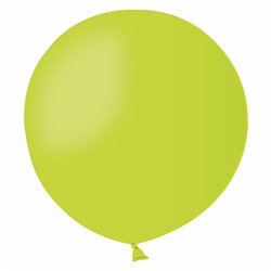 Light green 11 Jumbo Latex Balloon, 19 inch (48cm), Gemar G150.11, Pack Of 50 pieces
