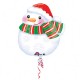 Standard Junior Shape Bundled Up Snowman, Amscan 31432