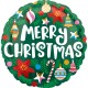 Standard Christmas Pine & Ornaments Foil Balloon, Amscan 40104