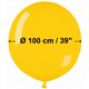Balon Latex Jumbo 100 cm, Galben 02, Gemar G300.02, 1 buc