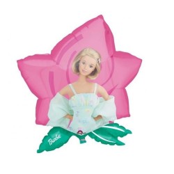 Barbie Foil Balloon Dreamtime Flower Supershape, 59x63cm, 06626