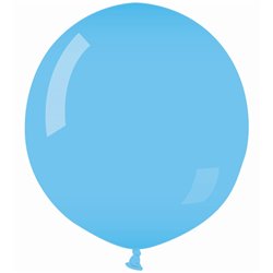 Light Blue 09 Jumbo Latex Balloon , 39 inch (100 cm), Gemar G300.09, 1 piece