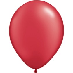 Balon Latex Pearl Ruby Red 16 inch (41 cm), Qualatex 87176