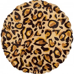 Balon 45 cm Standard Leopard Print
