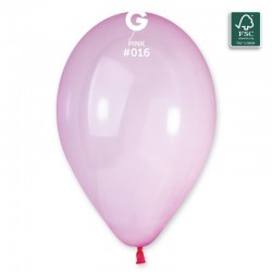 Baloane latex 33 cm Crystal Pink 16, Gemar G120.16