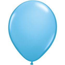 Balon Latex Pale Blue, 16 inch (41 cm), Qualatex 43879, set 50 buc