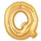 Litere folie 86 cm, A - Z, Auriu (Gold)