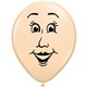 Baloane latex 5" inscriptionate Woman’s Face Blush, Qualatex 99310, set 100 buc