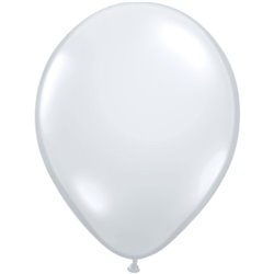 24" Jumbo Latex Balloons, Diamond Clear, Qualatex 45520, Pack of 5 pieces