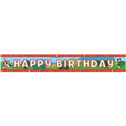 Mickey Mouse Happy Birthday Foil Banner, Amscan 994153, 1 piece