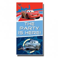 Poster decorativ pentru petrecere, Disney Cars, Amscan 994142, 1 buc