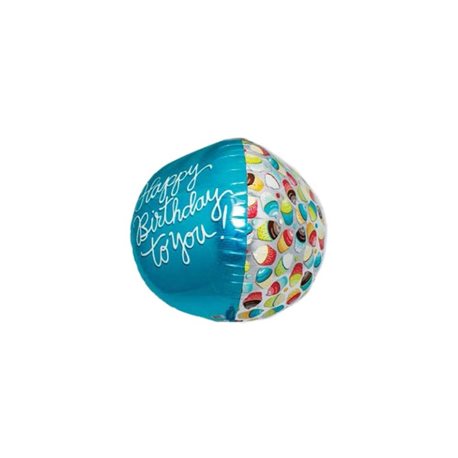 Ballon Happy Birthday to You 3D, 45 cm, 01016