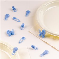 Confetti 3D Baby Boy pentru party si evenimente, Amscan 369655, Punga 25 buc