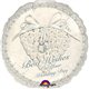 Balon Folie Best Wishes On Your Wedding Day, Anagram, 45 cm, 113600