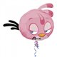 Balon Folie Figurina Angry Birds Pink Bird, 48x61 cm, 27022