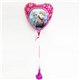 Frozen Heart Shaped Foil Balloon, Anagram, 18", 30402st