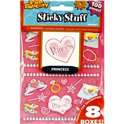 Disney Princess Stickers, Amscan 151604, Pack of 100 pieces