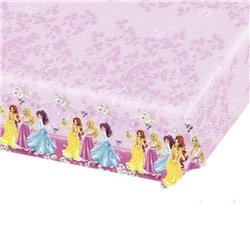 Fata de masa din plastic pentru petrecere copii - Disney Princess, 180 x 120 cm, Amscan RM552269, 1 buc