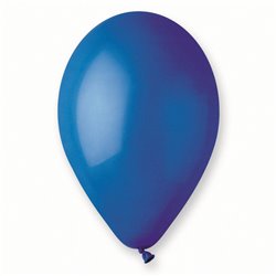 Blue 46 Latex Balloons , 10 inch (26 cm), Gemar G90.46, Pack Of 100 pieces