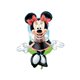Balon Folie Figurina Minnie Mouse Dirndl, 75 cm, 27390ST