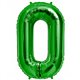34"/86 cm Green Deco Link Shaped Foil Balloons, Northstar Balloons 00464, 1 piece