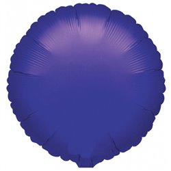 Balon folie violet metalizat rotund - 45 cm, Anagram 21616, 1 buc