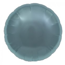 Metallic Pastel Blue Circle Foil Balloon - 18"/45 cm, Northstar Balloons 00736, 1 piece