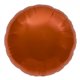 Balon folie orange metalizat rotund - 45 cm, Northstar Balloons 00738, 1 buc