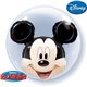 Mickey Mouse Double Bubble Balloon, Qualatex, 24", 27569