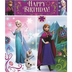 Frozen Wall Decorating Kit, Amscan 999262, Pack of 5 pieces