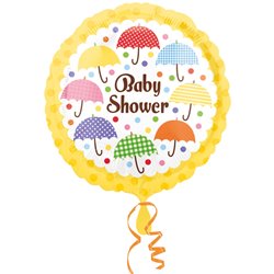 Baby Umbrellas Shower Standard Foil Balloon, Anagram 2674301