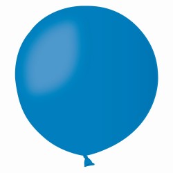 Blue 10 Jumbo Latex Balloon, 19 inch (48cm), Gemar G150.10, 1 piece